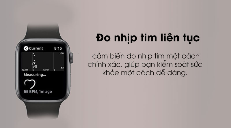 Apple Watch S5 LTE 44mm viền thép dây thép