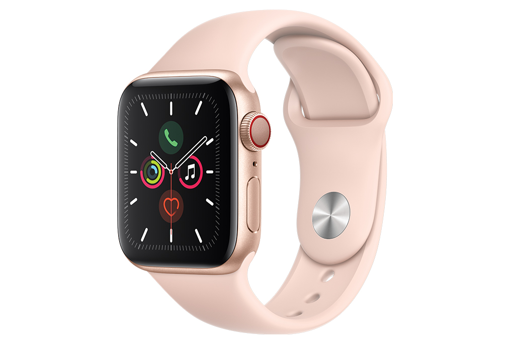 Apple Watch S5 LTE 44mm viền thép dây thép