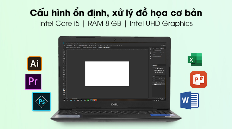 Laptop Dell Vostro 3590 i5 10210U/8GB/256GB/Win10 (GRMGK3)