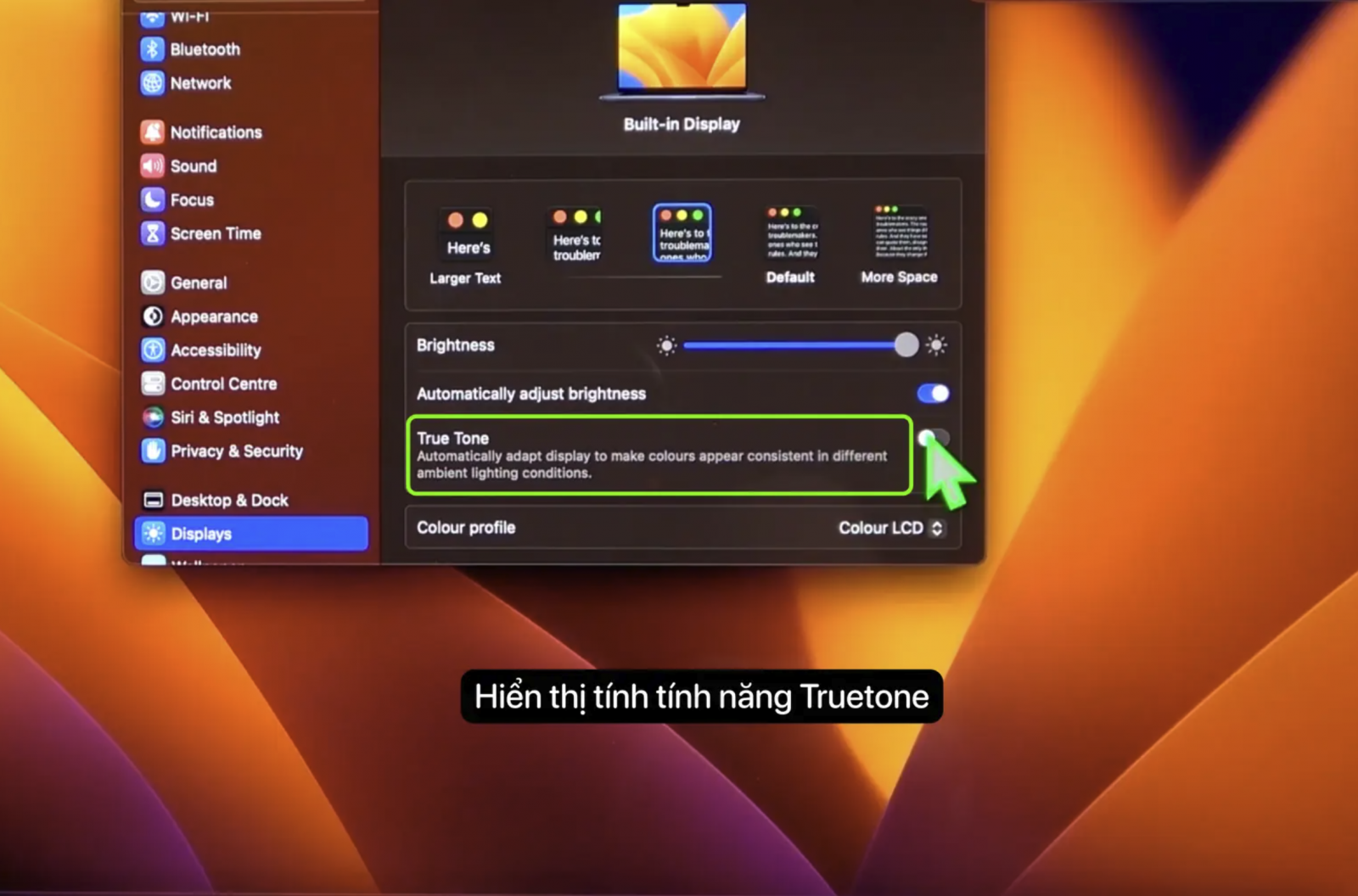 Đồng bộ IC ROM giữ True Tone khi thay màn hình MacBook